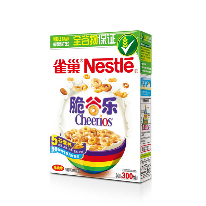 【天猫超市】雀巢谷物早餐 脆谷乐 300g/盒 新老包装随机发放