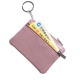 Leather Coin Purse Phụ nữ Mềm mại Da siêu mỏng Zipper ngắn Ví nhỏ Mini Key Coin Túi ly hợp