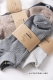Chất lượng cao mùa xuân và mùa hè vớ nam sọc dọc kết cấu cotton vớ hộp quà tặng vớ nam quý ông kinh doanh vớ