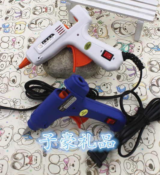 Practical Glue Gun Hot Melt Adhesive With Switch Glass Silicon Strip Thermosol Stick Hot Melt Adhesive Gun Send Glue Stick 5 Roots