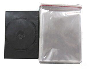 14 14-percent rectangular CD case self-proclaimed bag with self-adhesive packaging bag 16 * 25CM CD box DVD box