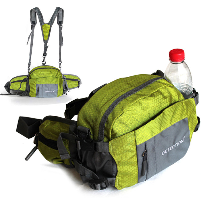 Overvalued Promotion Multifunction Outdoor Purse single shoulder kettle riding Sport Shoulder Bag for men and women Double shoulder Mountaineering Photography Package