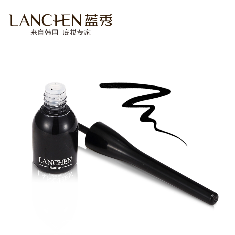 蓝秀炫彩眼线液 6ml 不晕染 防水防汗易卸妆 眼妆精准眼线液软头