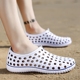 Giày hè 2018 mới sandal sandal nam phiên bản Hàn Quốc của giày đế bệt trơn trượt mang giày Xixi giày đi biển nam bitis hunter nam Sandal