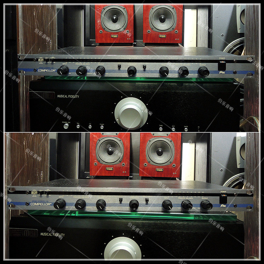 Original dress American Aphex Comelor AX second-hand import hifi professional stage dual-channel compressor