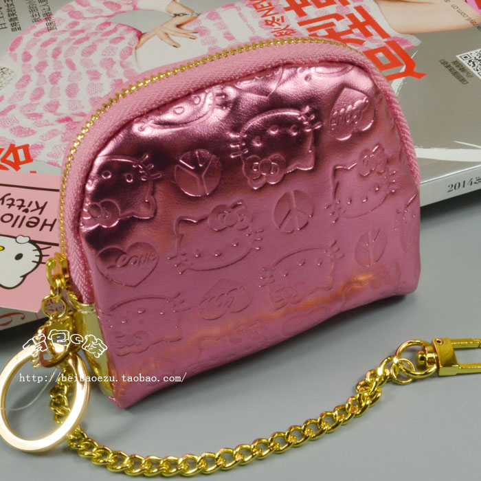 Export Japan-ROK Hello kitty's Funky Divas limited edition cute zero-wallet key buckle can be released with card-Taobao