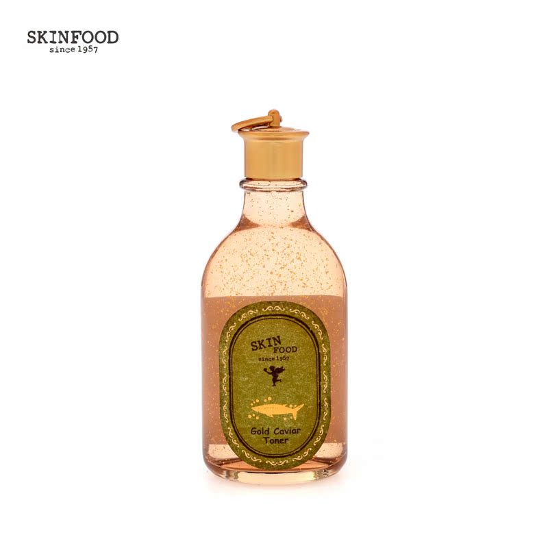 韩国正品直邮Skin Food思亲肤黄金鱼子酱赋活水145ml补水滋润抗皱