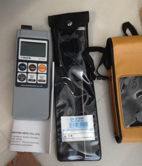Japanese SATO Thermometer SK-1260 SK-S100K SATO 8080-05 Waterproof Thermometer