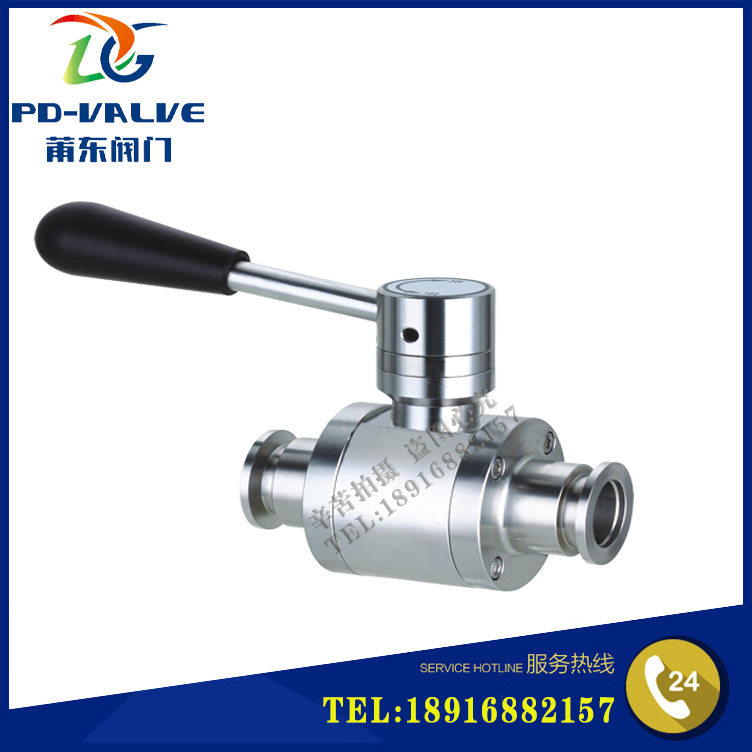 Manufacturers supply high vacuum manual (pressure) ball valve GU-25 KF high vacuum stainless steel pressure ball valve