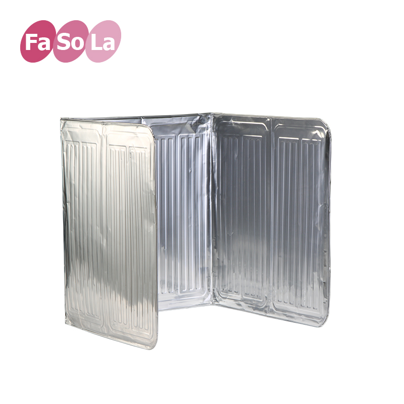 Fasola厨房挡油板炒菜防溅油隔油板加长铝箔挡板灶台隔热板防油板