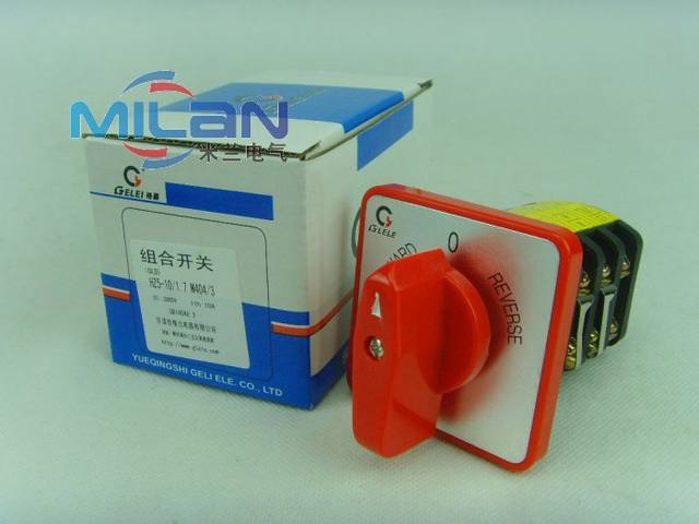 Ge Lei HZ5D-10/1.7 M404/3 transfer switch combination switch