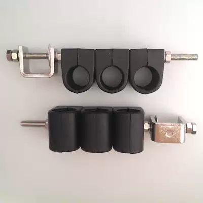 Core-through type feeder nail 7 8 triple single hole feed clamp nail communication base station feeder dedicated fixed walking clamp nail