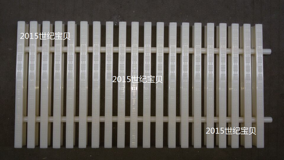 Pool grille overflow grille channel ABS groove groove drainage groove groove pool equipment