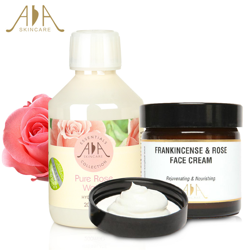AA SKINCARE英国AA网 玫瑰纯露200ml+乳香玫瑰面霜60ml 护肤套装