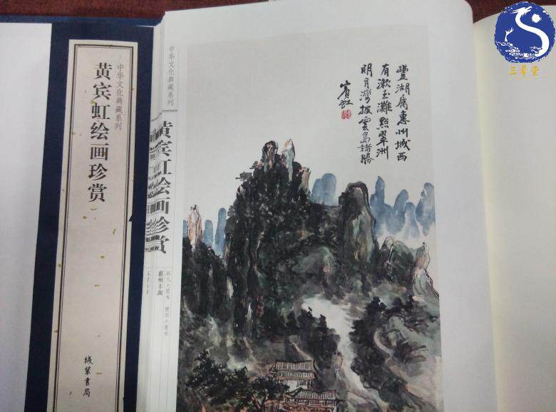 黄宾虹绘画珍赏（中华文化典藏系列） 1函2册