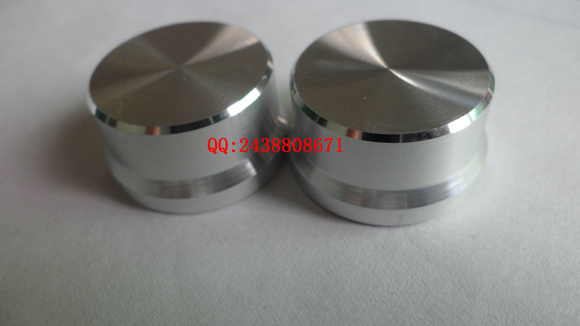 Amplifier knob Volume knob Potentiometer knob Aluminum alloy knob 26x13 5 silver smooth without standard