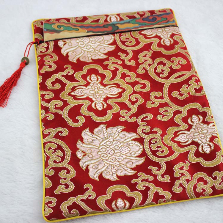 Buddhist Book Bag Hand Transcript of book Gin Bag Loaded with Book Bags Buddhist Supplies Buddha