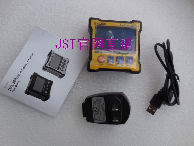 DXL360S high-precision double-axis digital display gradienter DXL360 angle ruler high-precision angle ruler