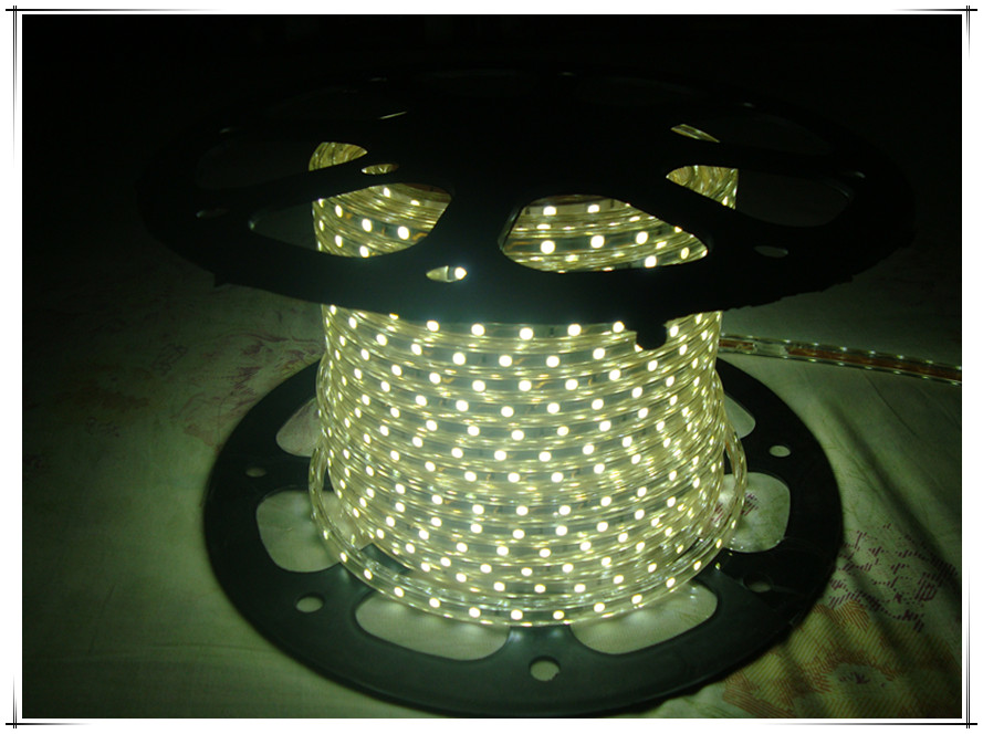 LED Light With Patch 5050 Chip High Brightness 60 Beads Warm White Living Room Ceiling Suspended Ceiling Counter Light Band