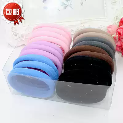 Japanese and Korean high stretch towel ring seamless Hairband Hairband floral headdress Hairband rubber band durable specials