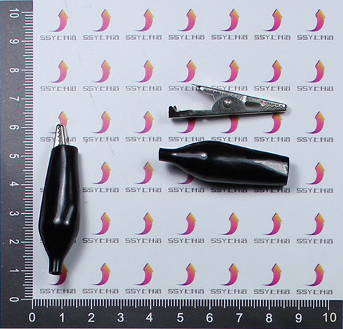 Black red trumpet crocodile clip jacket clip test clip power clip (5 only) full
