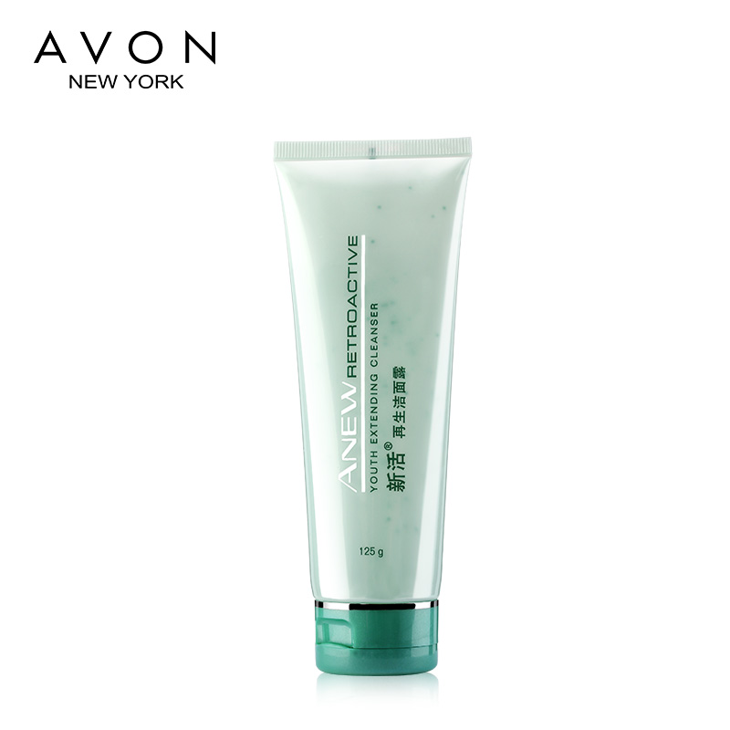 Avon/雅芳 新活再生洁面露125克 温和无皂质保湿滋润 洗面奶