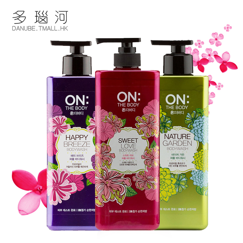 LG ON THE BODY香水沐浴露滋润保湿持久留香500g