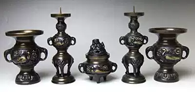 Japan's Takaoka Bronze on the top of the Peacock five feet of copper five supplies for the Buddha