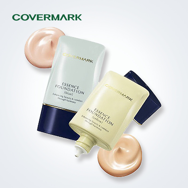 COVERMARK粉底霜中草药修护粉底霜20g遮瑕防晒日本傲丽粉底液粉膏