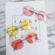 Harajuku Su Yan Ocean phim retro kính râm nữ 2017 mới hipster cá tính thời trang kính râm hoang dã