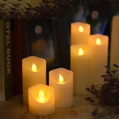 led electronic candle light leads wedding birthday candle creative romantic arrangement simulation paraffin household confession