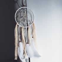 "A drawer" mori lace star dream catcher pendant diy handmade material bag birthday gift 38