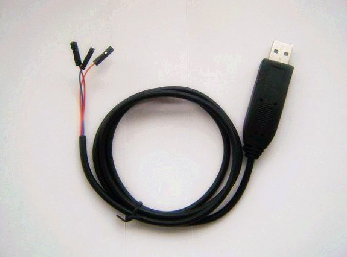 USB transfer TTL USB-TTL STC single wafer download line PL2303HX The nine-brush machine routing upgrade