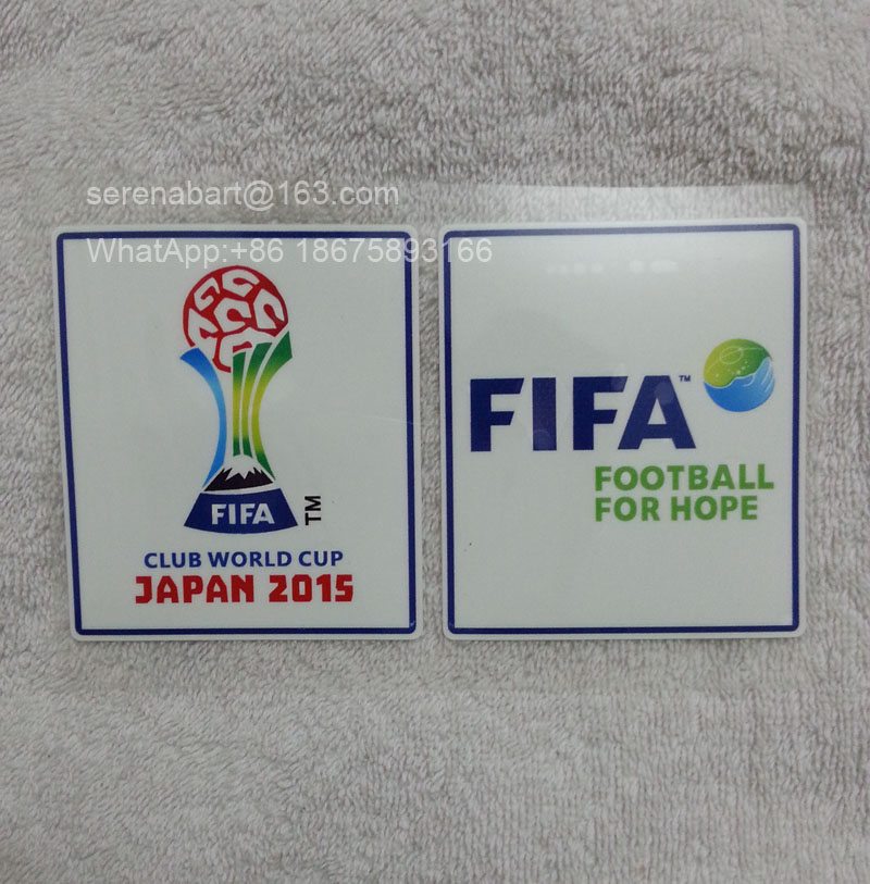 Imported material PVC 2015 Japan World Club Cup Basaheng Grand Hiroshima Contest arm Chang Zheng Zhijie