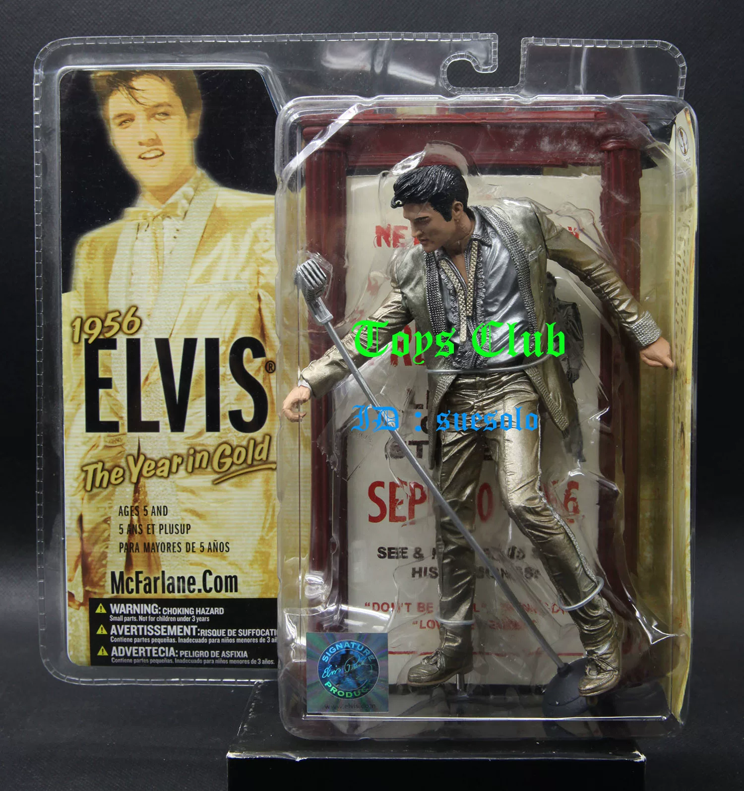 Музыкальная серия МакФранс Эльвис Пресли ELVIS Модель Model