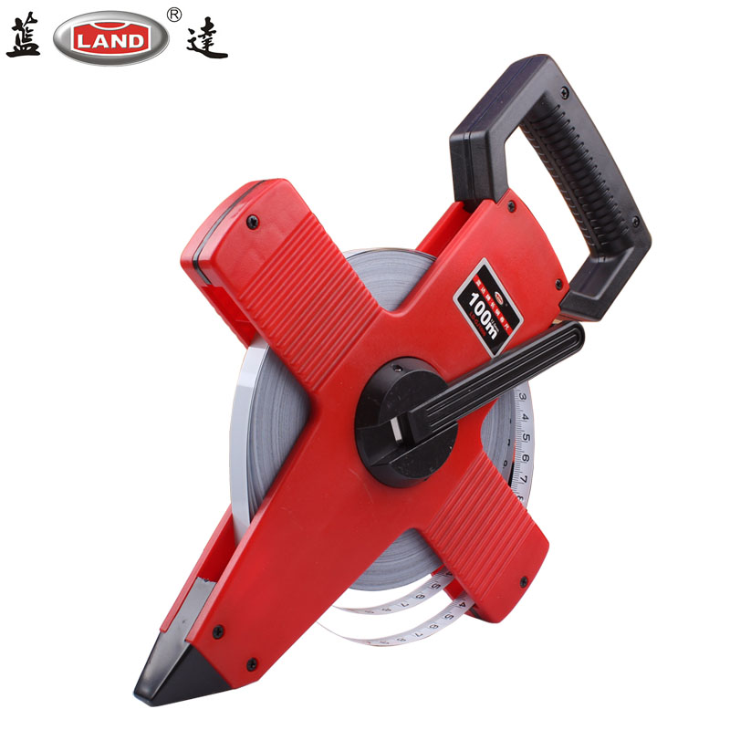 LAND frame long steel size 30 50 100 m long roll ruler and socket metre feet J6 series