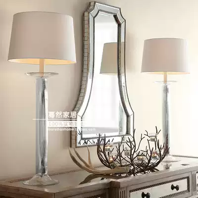 Square mirror antique American bathroom mirror porch mirror bedroom makeup mirror decoration bathroom European classical M0229