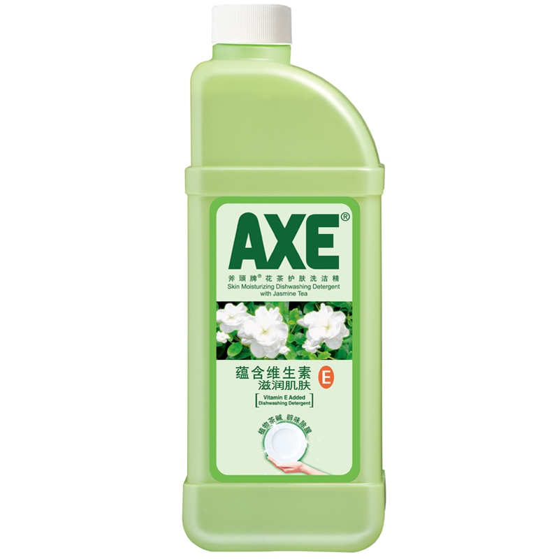 【天猫超市】AXE/斧头牌洗洁精 花茶护肤1.3kg替换泵装 植物茶碱