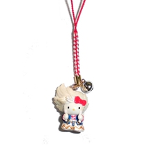 Japanese SanrioHello Kitty Kabuki series mobile phone rope bag pendant (mirror Lion)