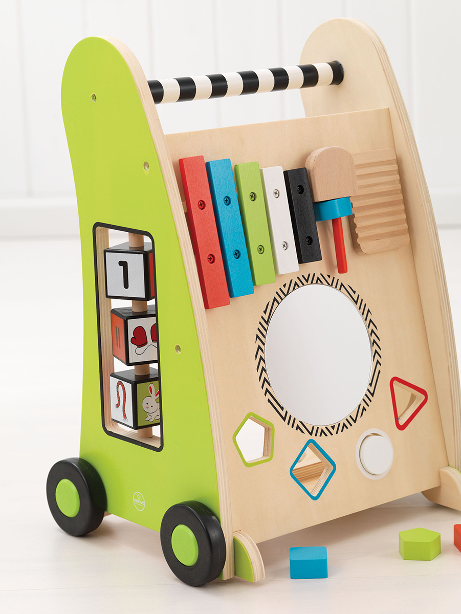 KidKraft 1-3岁趣多多学步推车