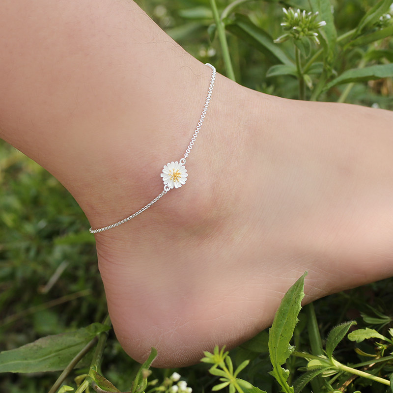 Chaine de cheville Femme en Argenterie - Ref 3102410 Image 1