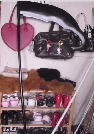 (round) cosplay props set to do oriental project Little Notsuka Komachi Sickle Weapons