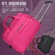 Travel bag women's trolley bag hand luggage bag men's large capacity travel bag boarding bag folding Korean version new style