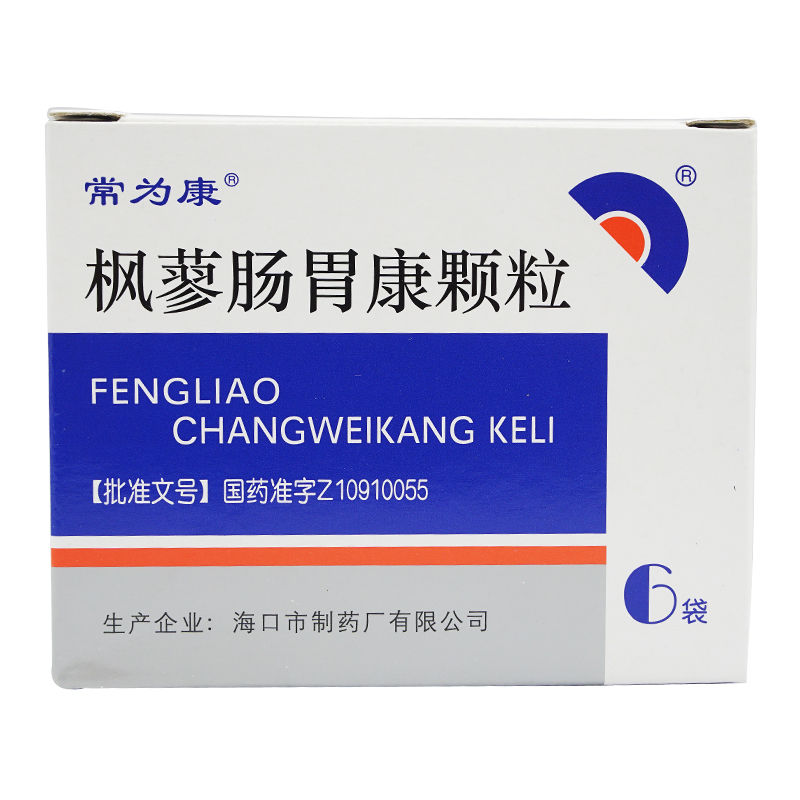 常为康 枫蓼肠胃康颗粒 8g*6袋/盒
