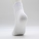 ຖົງຕີນຜູ້ຊາຍກາງ-calf cotton socks women's sport socks white mid-length spring and summer deodorant sweat-wicking medium-thin thin socks cotton versatile