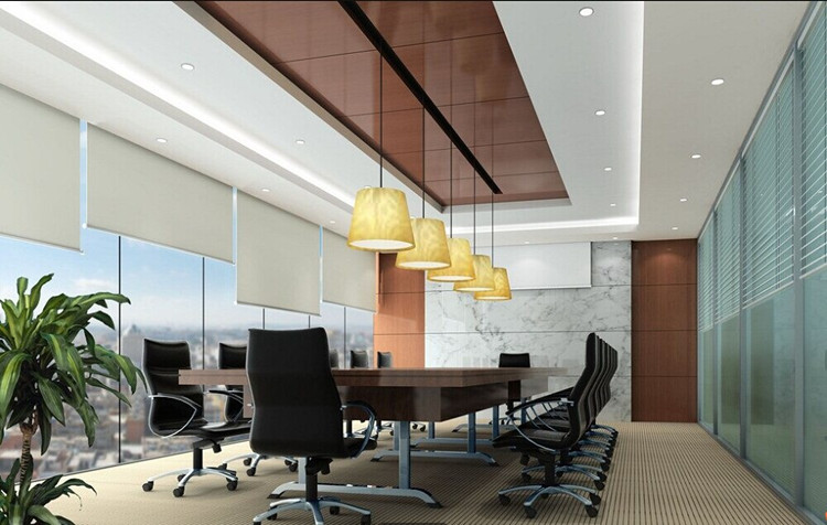 Semi-light transmission LaPearl Engineering roller shutters Office Factory Division School Hospital Bank Office Dingdat Exterior Interior Curtains