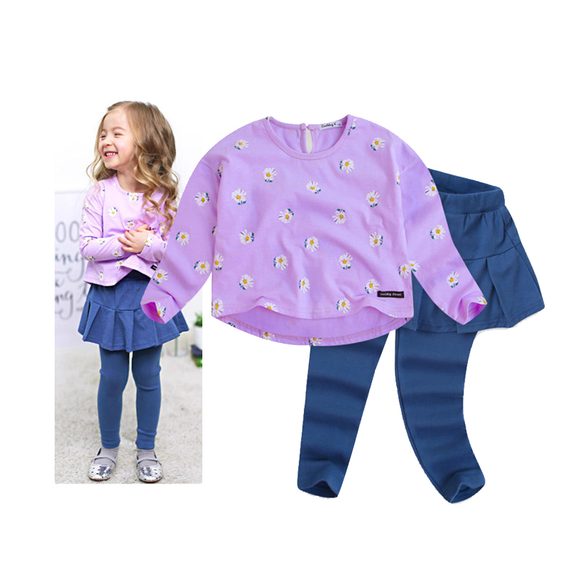 乐天网购walton kids女童套装上下服休闲百搭可爱简约韩国直邮