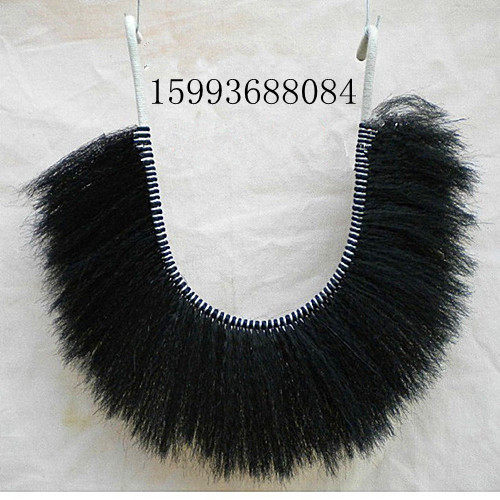 Drama opera stage props sideburns a dragon beard beard Li Kui Zhong Kui beard stage performance props