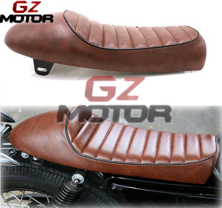 Locomotive retro modified seat cushion caterpillar hump seat cushion seat charter seat flat seat CG125 Jialing 70