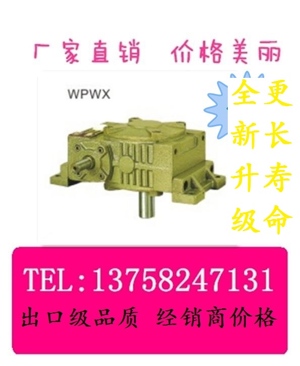 WPWX 40 50 50 70 70 80100120135155175200 worm wheel worm rod WP reducer